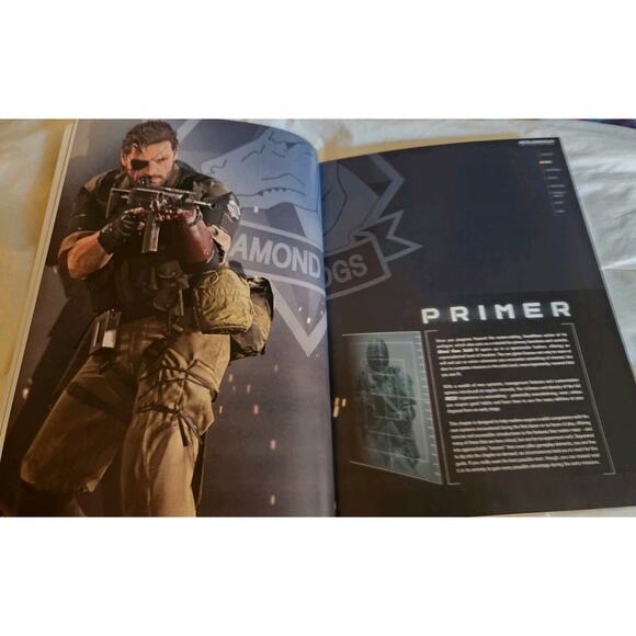 Metal Gear Solid V: The Phantom Pain Paperback Operations Guide Signed Copy - Picture 6 of 6